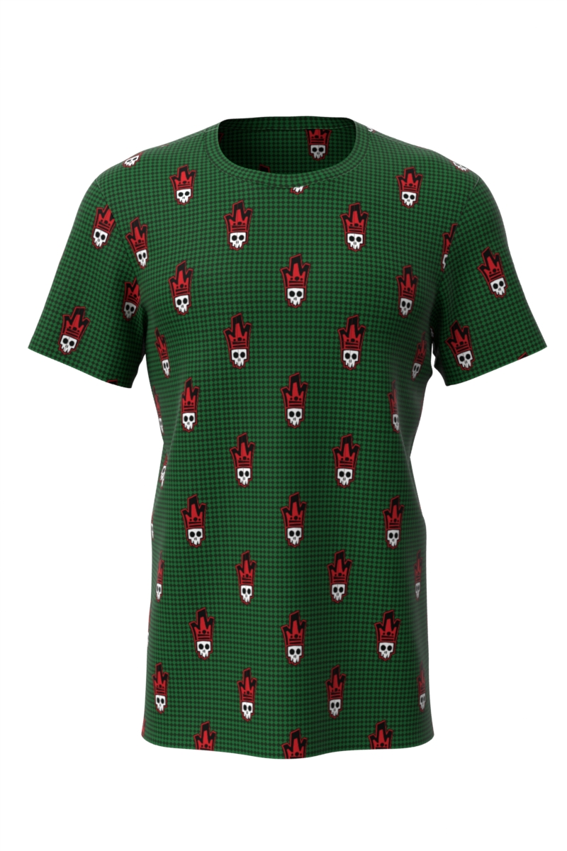 Xmas in July Green T Shirt