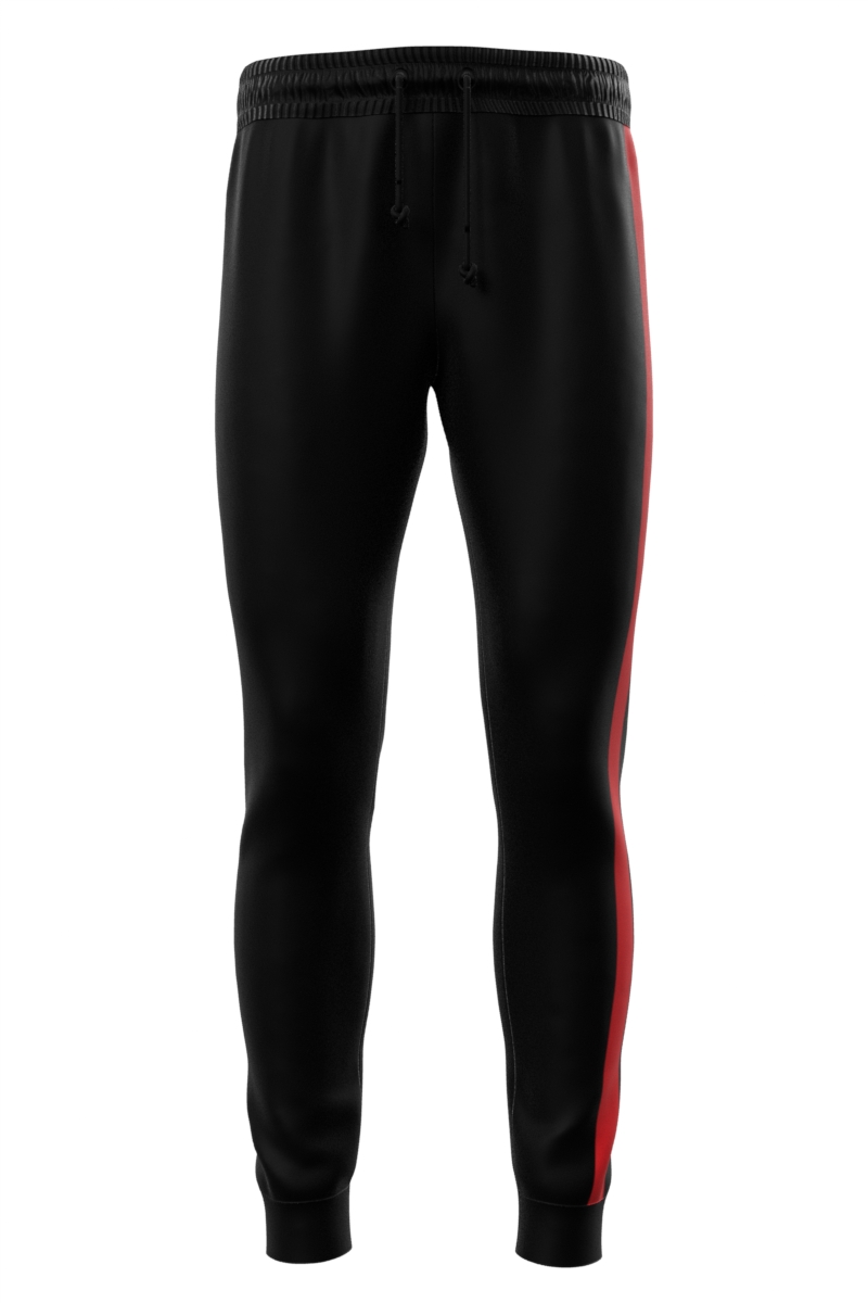 Black Chicago Lakefront Slim Fit Pant