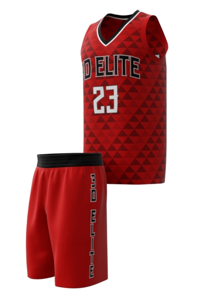 Red Basketball Uniform