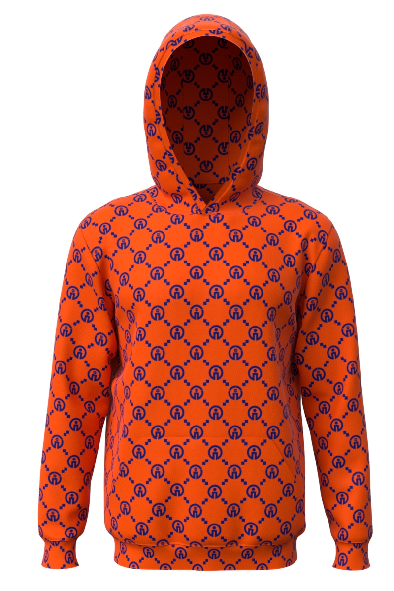 Orange Hoodie