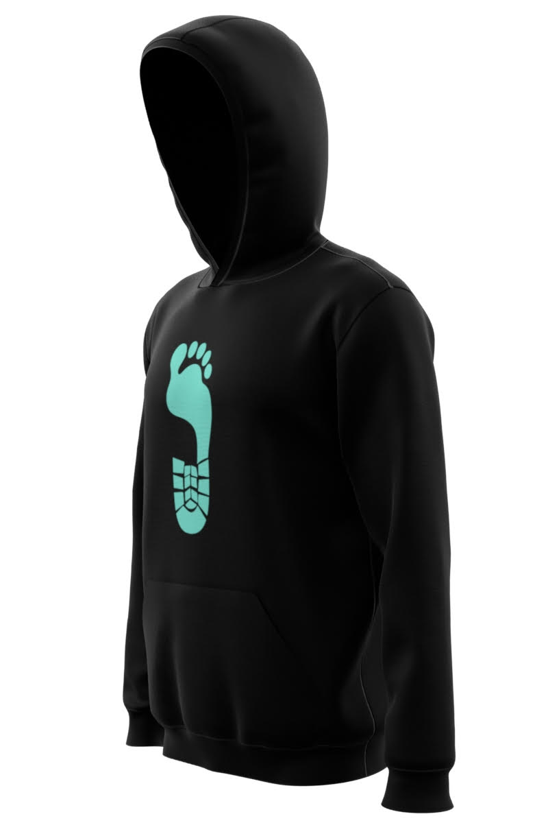 Footprint Pullover Hoodie 