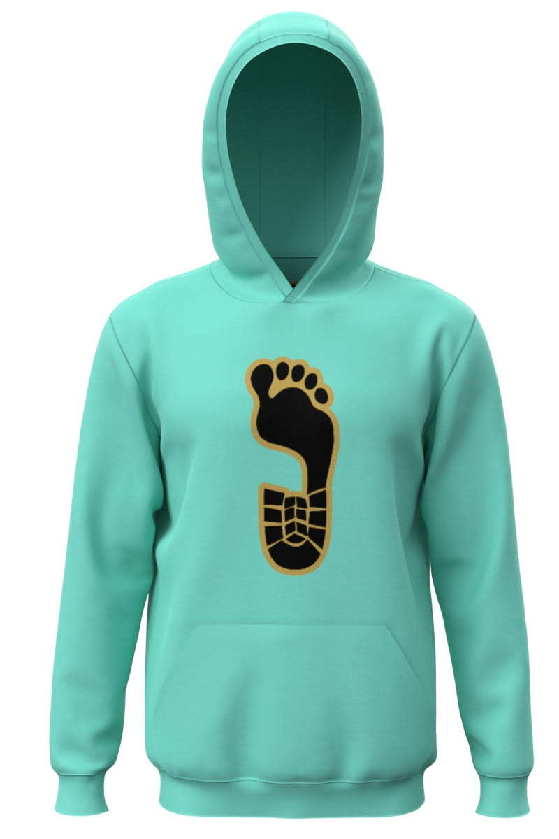 Footprint Pullover Hoodie