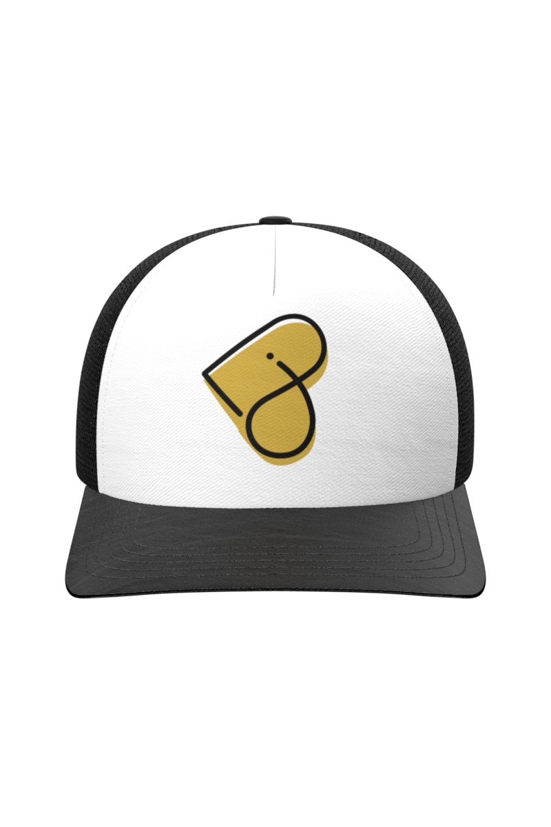 Black Trucker Cap
