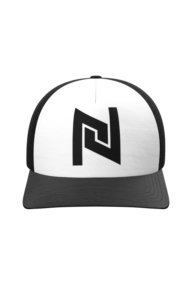 Black Trucker Cap
