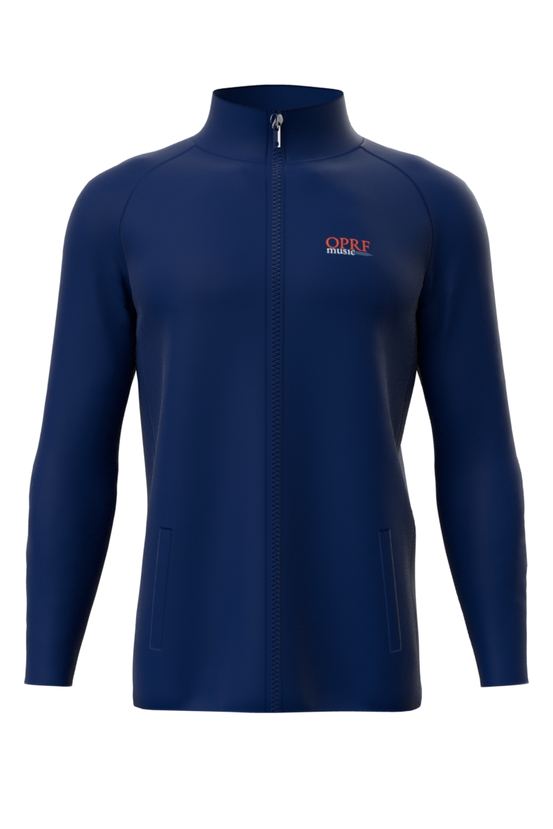 Track Jacket Blue Design 2