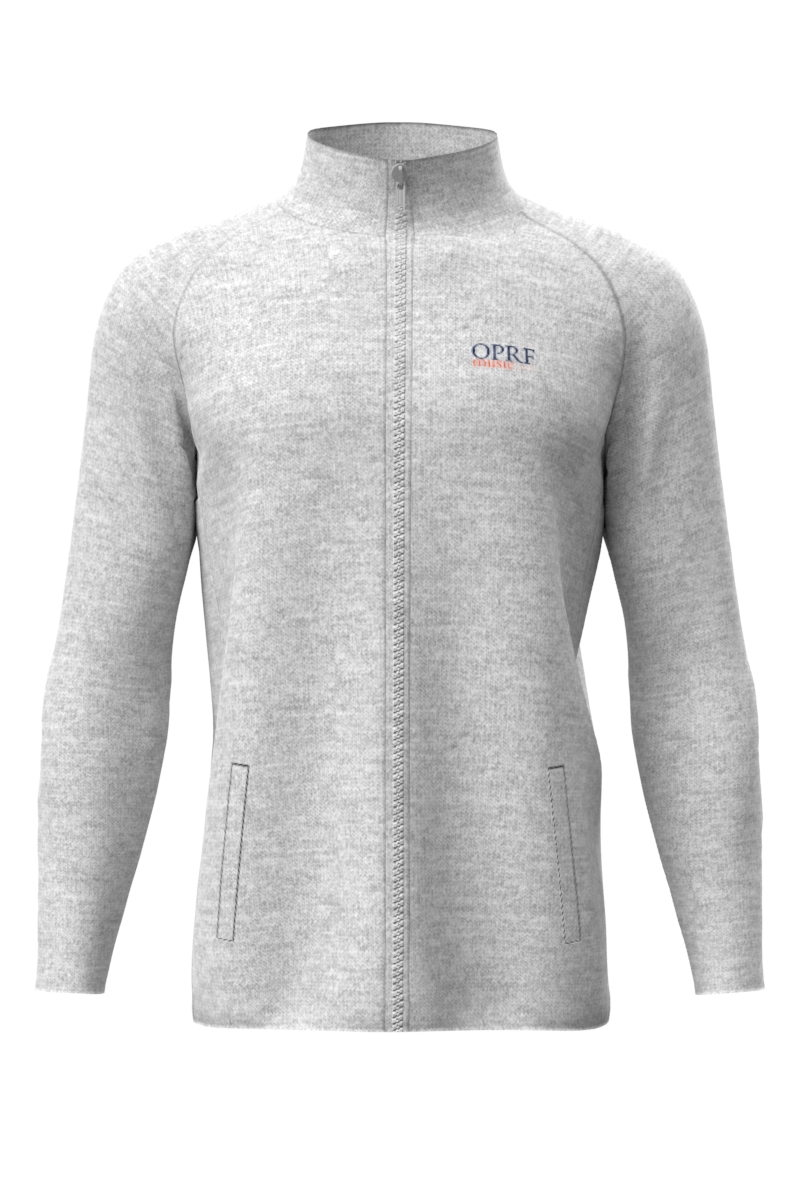Track Jacket Heather Grey
