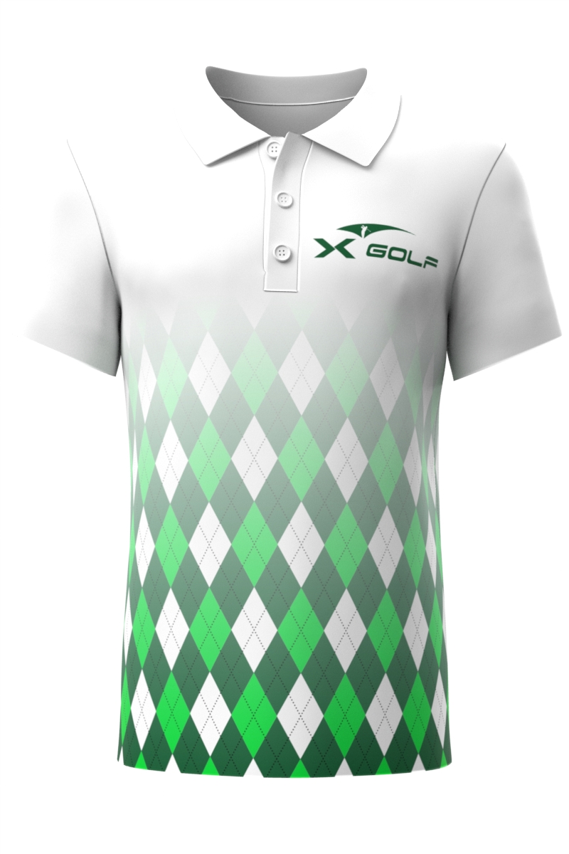 Xgolf Argyle Green