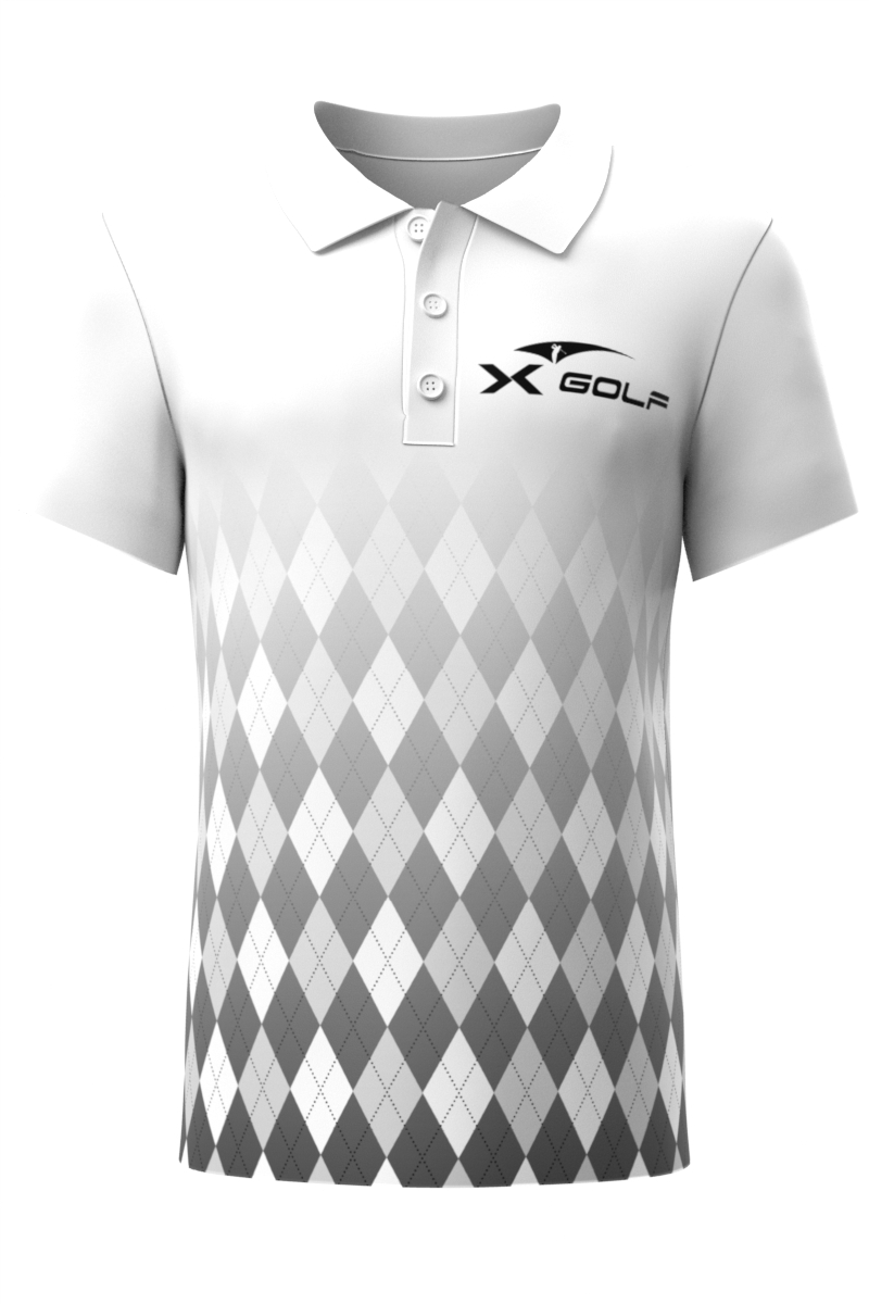 Xgolf Argyle Gray