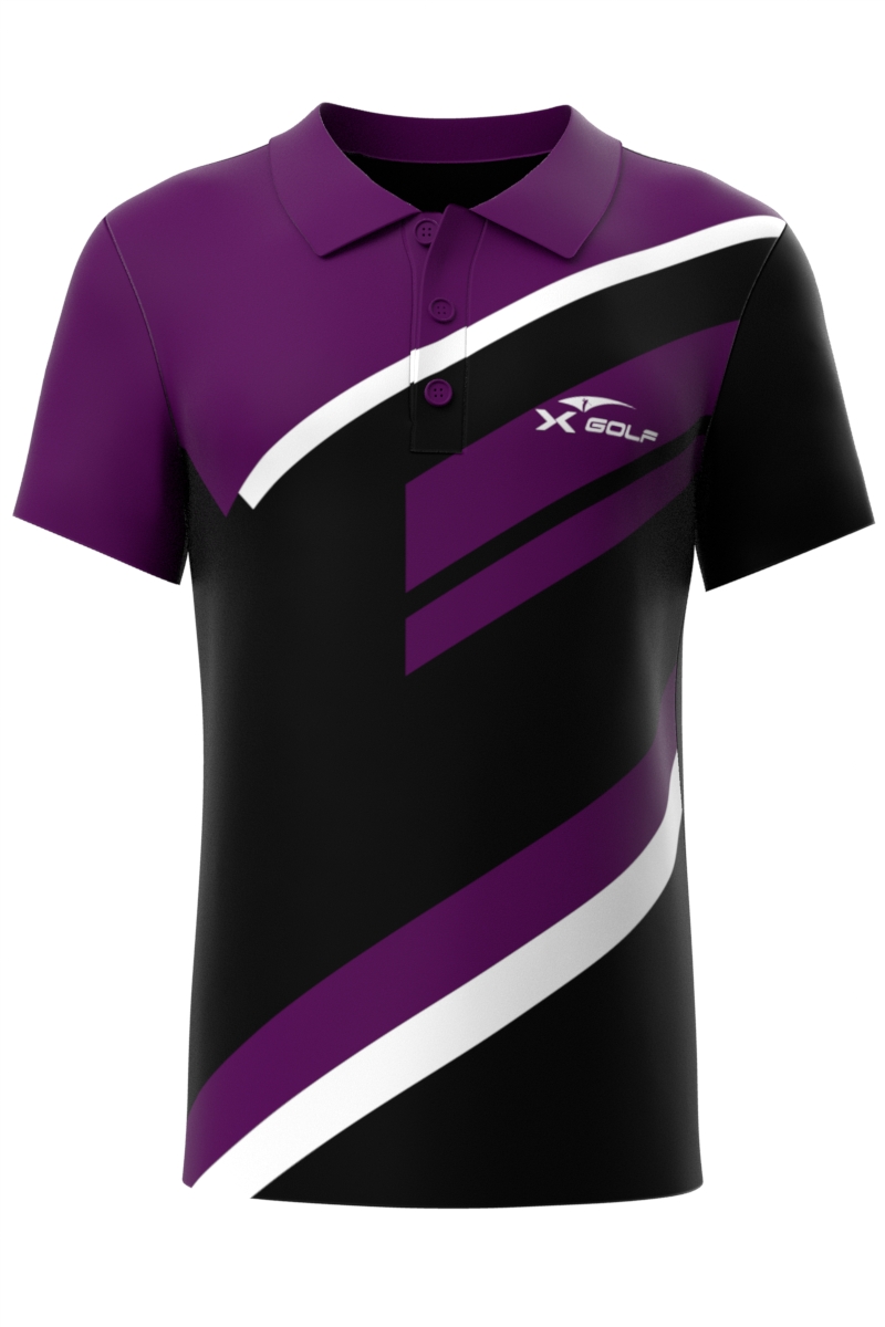 Xgolf Stripe Purple