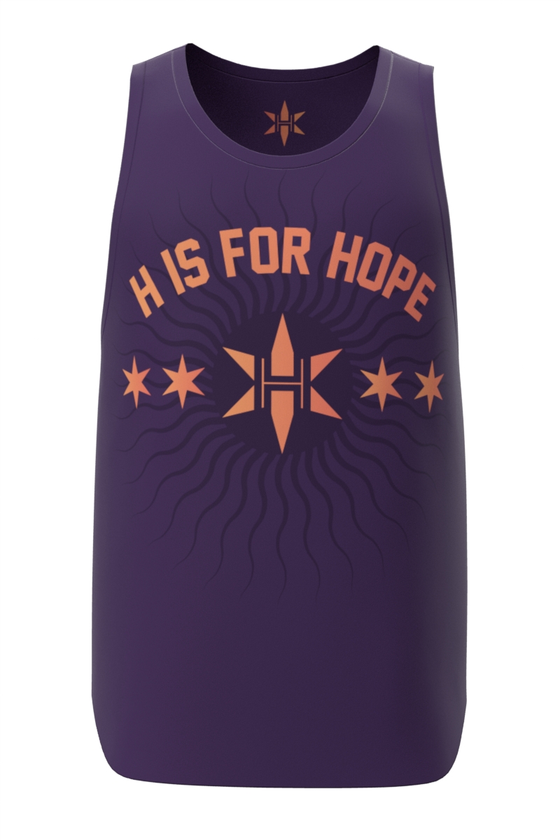 Purple Running Singlet