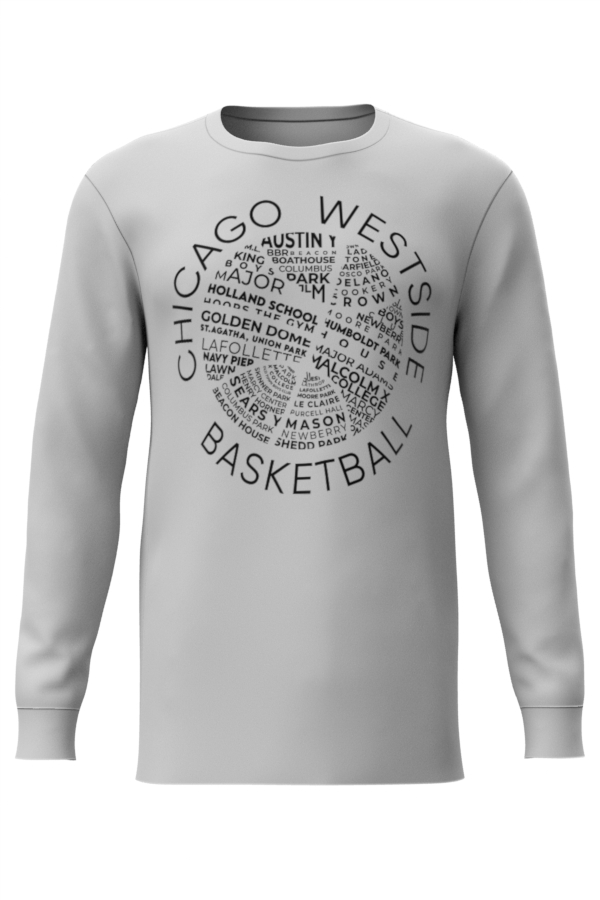 Gray WestSide Tshirt Long Sleeve