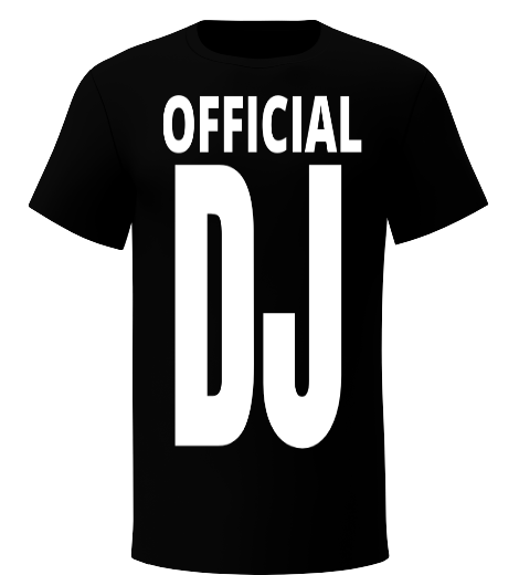 Official DJ Shirt-Black