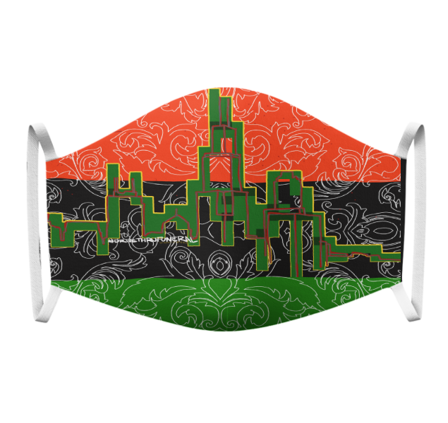 Dark skyline mask