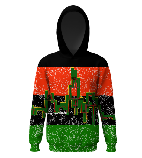 Dark skyline hoodie
