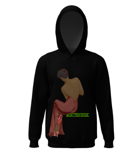 Choosing shoes hoodie 