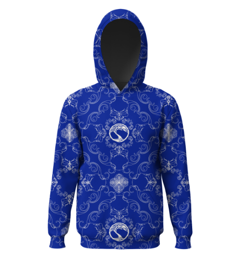 Blue rag hoodie 